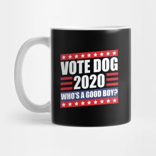 Vote Dog 2020 Election Mug